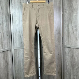 PEdALED Mens Chino Pants Khaki Size 34 Cycling Trousers Made in Italy